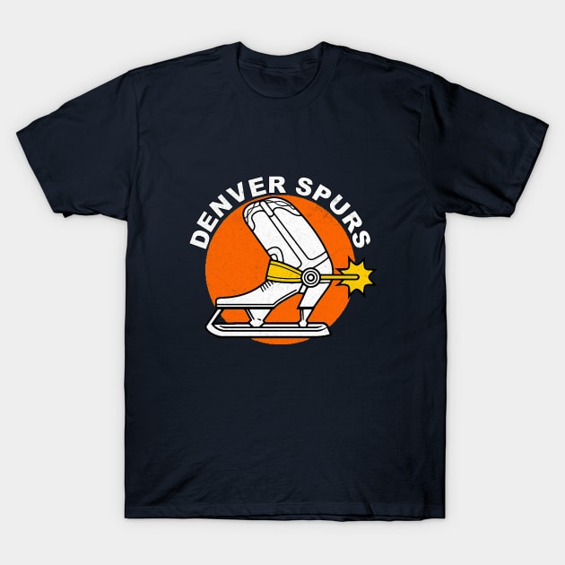 Classic Denver Spurs Hockey T-Shirt by LocalZonly